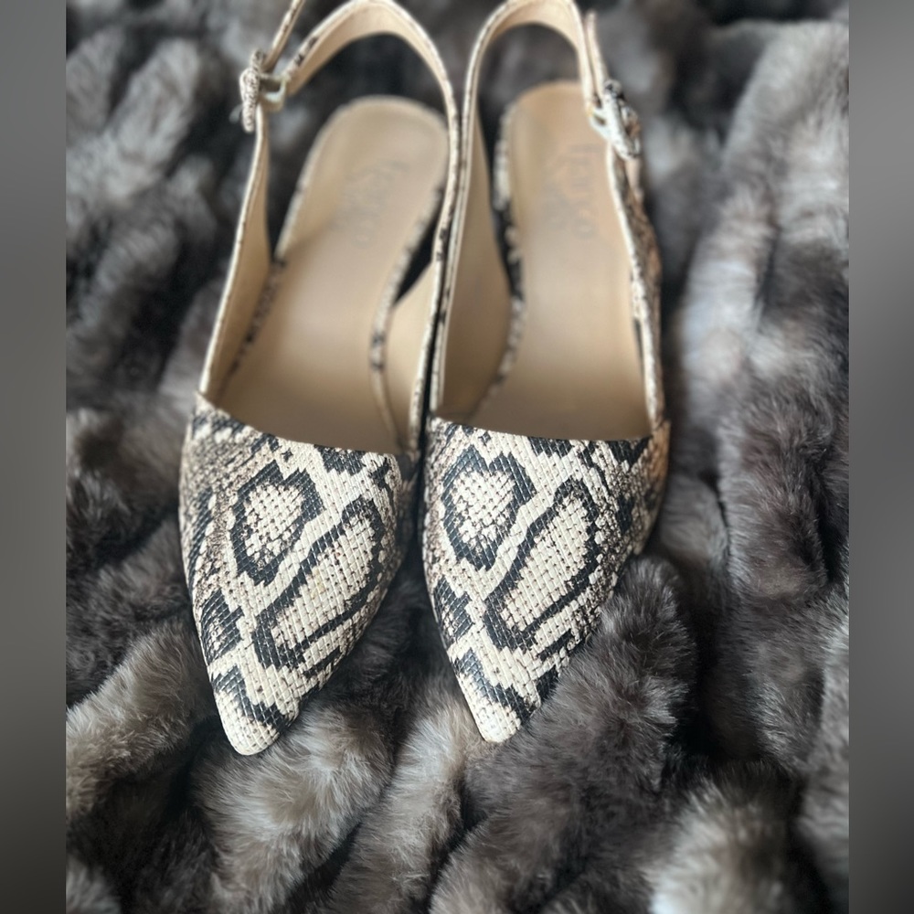 Womens Franco Sorter Racer Slingback Pumps size 6